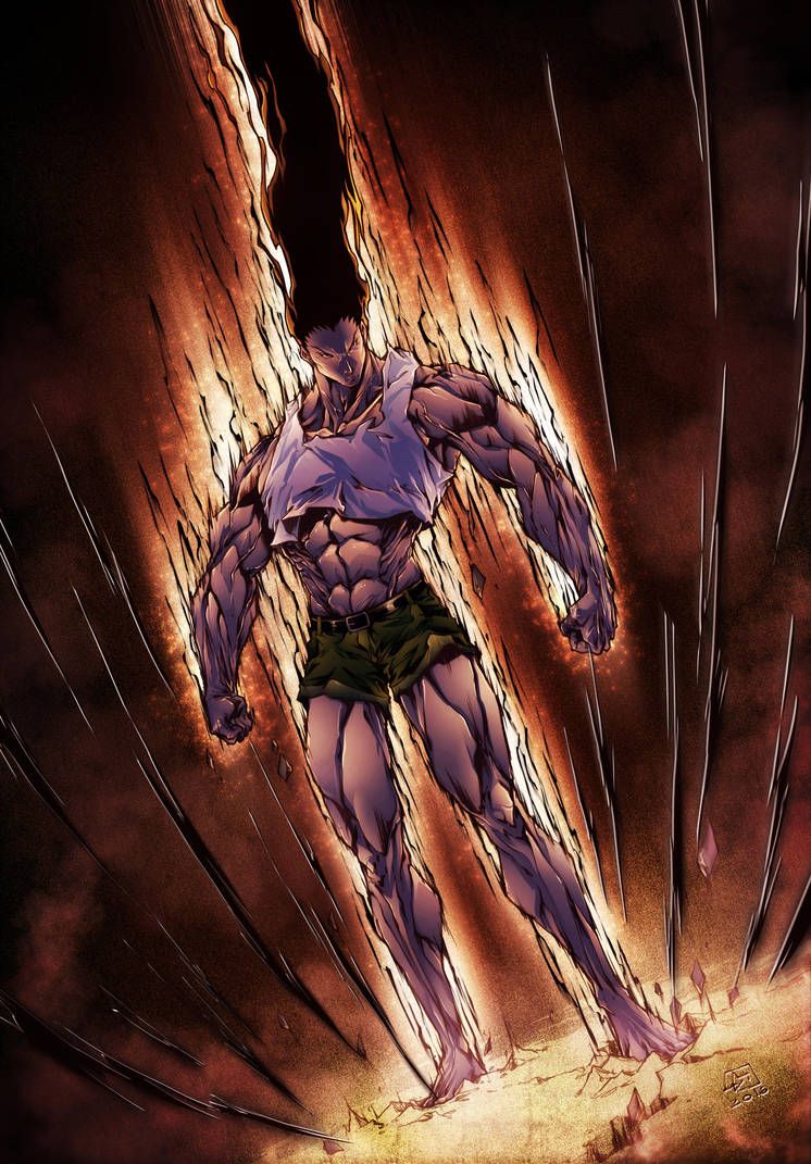 746x1071  Gon Freecss Transformation Wallpaper - Gambarku