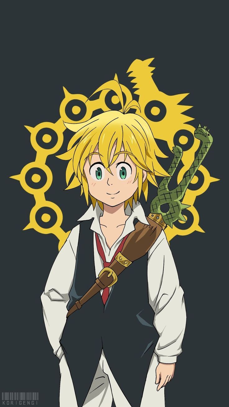 736x1308 Meliodas V2 - Korigengi | Wallpaper Anime :: Anime Wallpaper - лучшее приложение для фанатов (Otaku Wallpapers)… | Samurai dessin Dessin animé kawaii Dessin kawaii manga