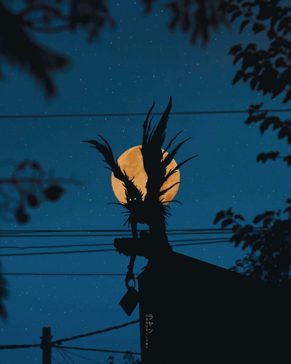 1000x1250  ArtStation - ryuk Obnubilant ラ ヤ ン | Тетрадь смерти косплей Тетрадь смерти фанарт Тетрадь смерти обои iphone