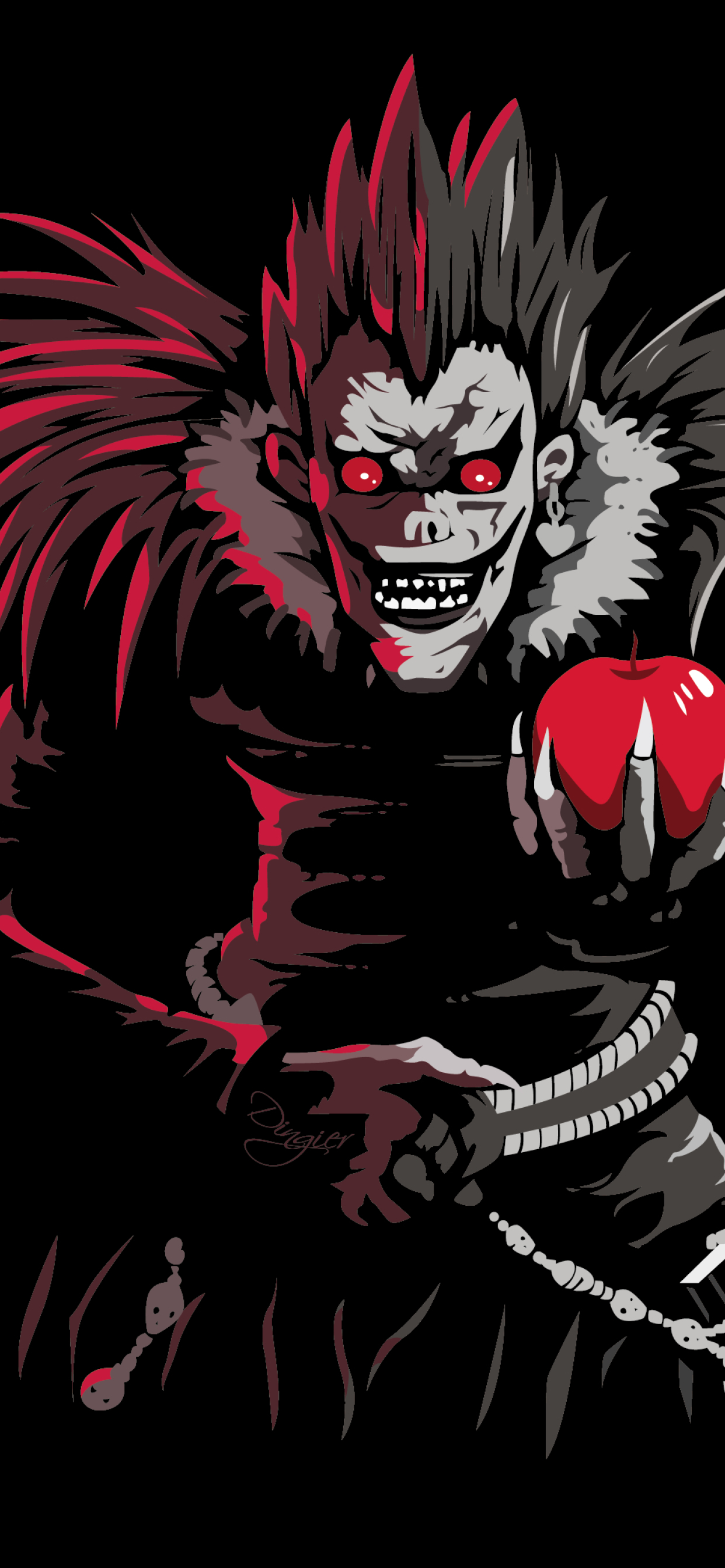 1242x2688   1242x2688 Ryuk In Death Note Iphone XS MAX Wallpaper HD Anime Wallpapers Images Photos и Background