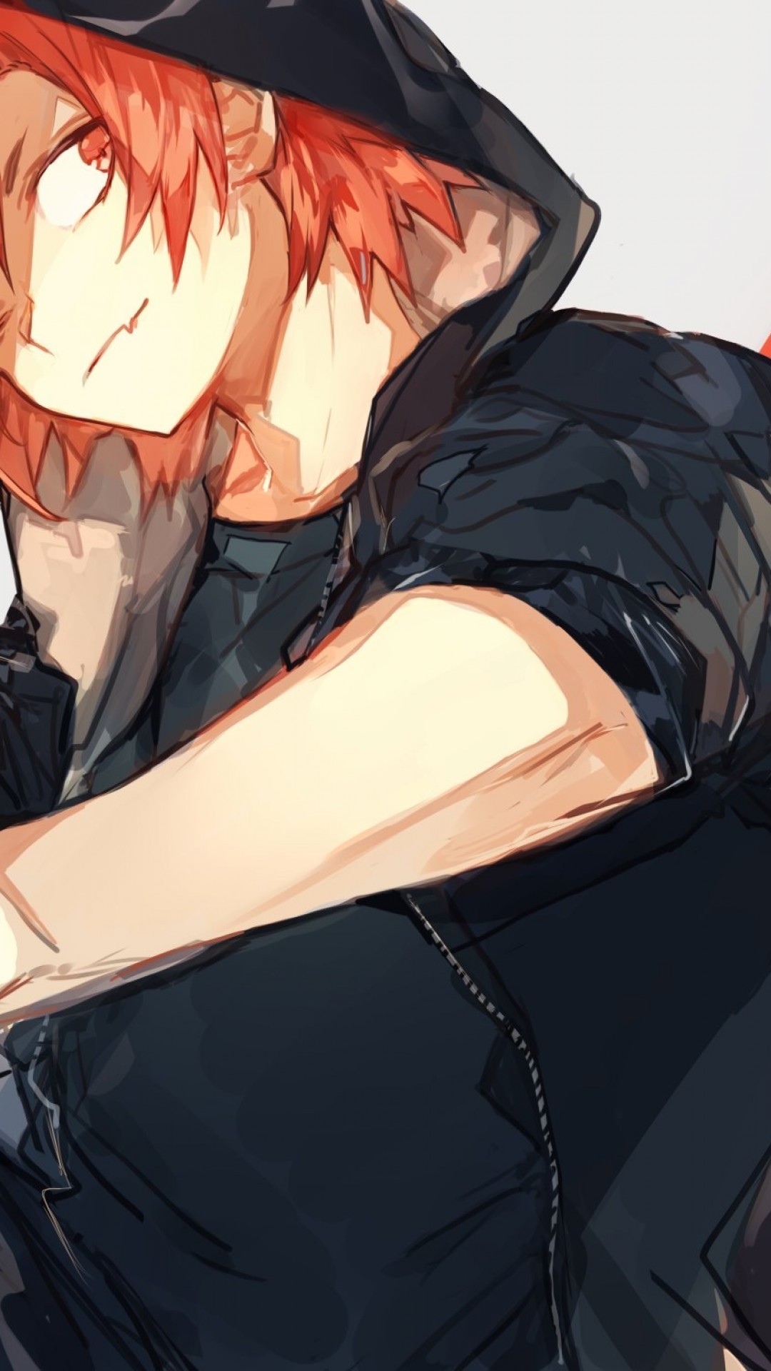 1080x1920 Download 1080x1920 Kirishima Eijirou Boku No Hero Academia Hoodie Redhead Wallpapers для iPhone 8 iPhone 7 Plus iPhone 6+ Sony Xperia Z HTC One - WallpaperMaiden