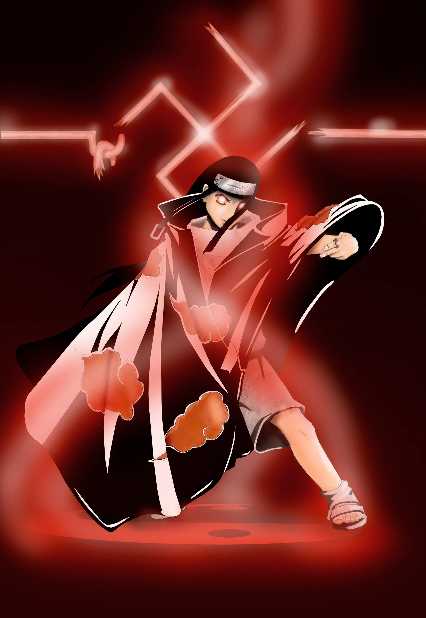 1654x2400  Neji Hyuga Full Screen - Обои Cave