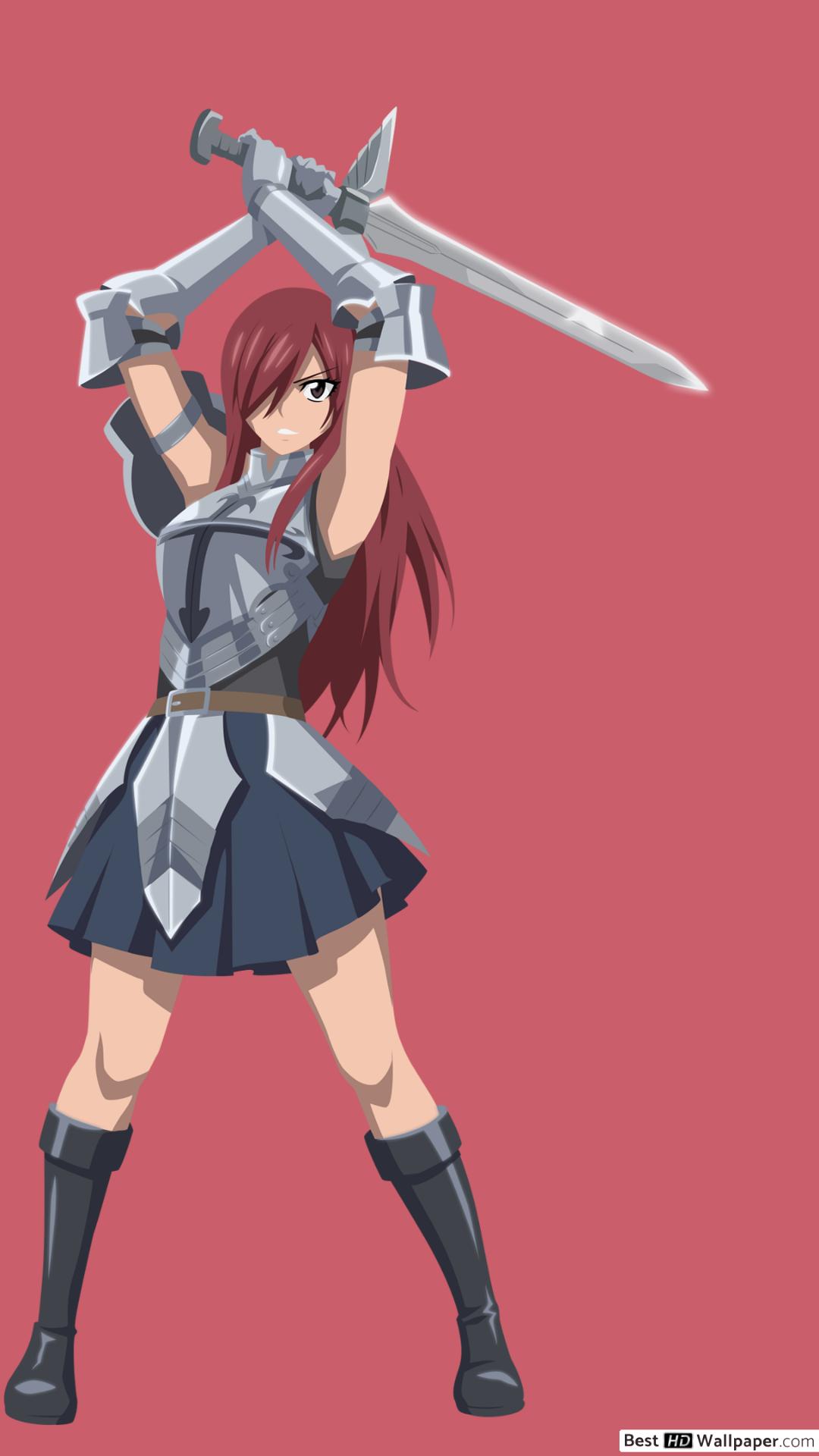 1080x1920  Erza Scarlet - 1080x1920 Wallpaper - teahub.io 