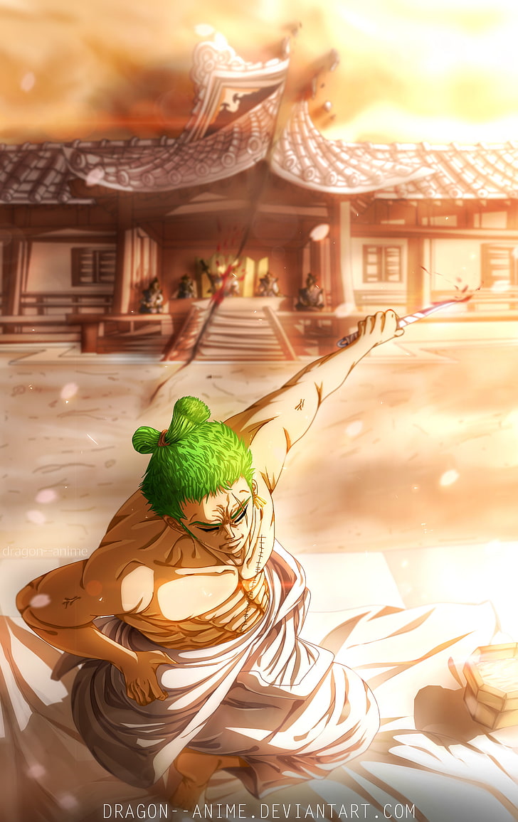 728x1156  HD обои: Roronoa Zoro One Piece аниме построенная структура архитектура | Wallpaper Flare