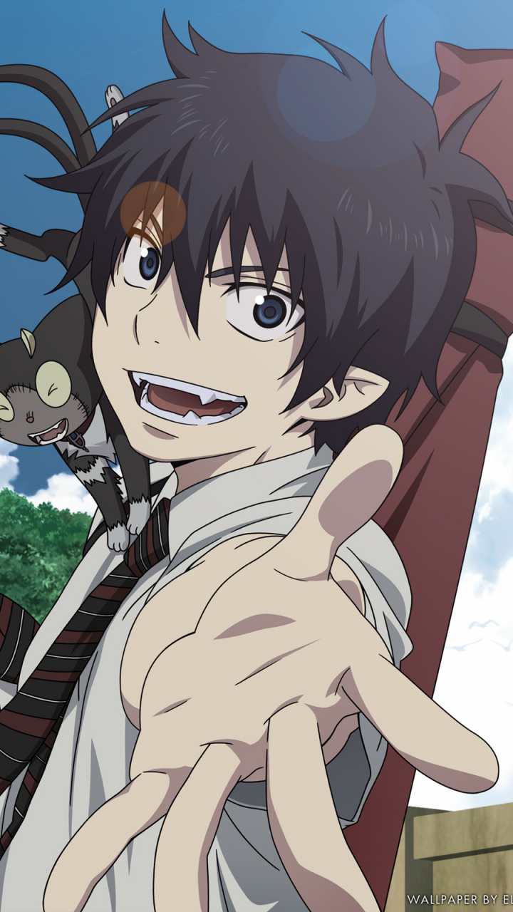 720x1280  okumura rin в 2020 году | Синий экзорцист аниме Синий экзорцист смешно Синий экзорцист Рин 