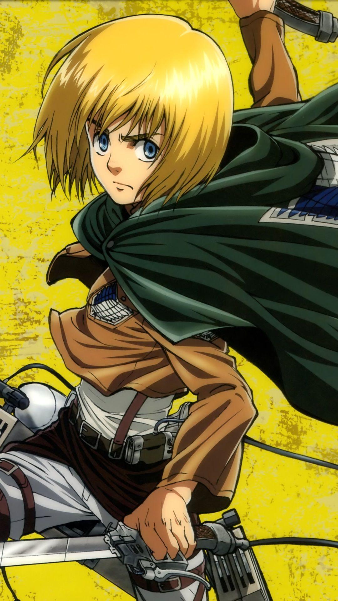 1080x1920 Shingeki No Kyojin Wallpapers Armin - Обои Cave