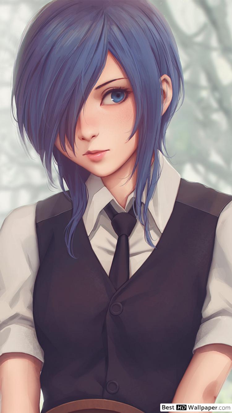 750x1334  Tokyo ghoul (touka kirishima) HD обои Download