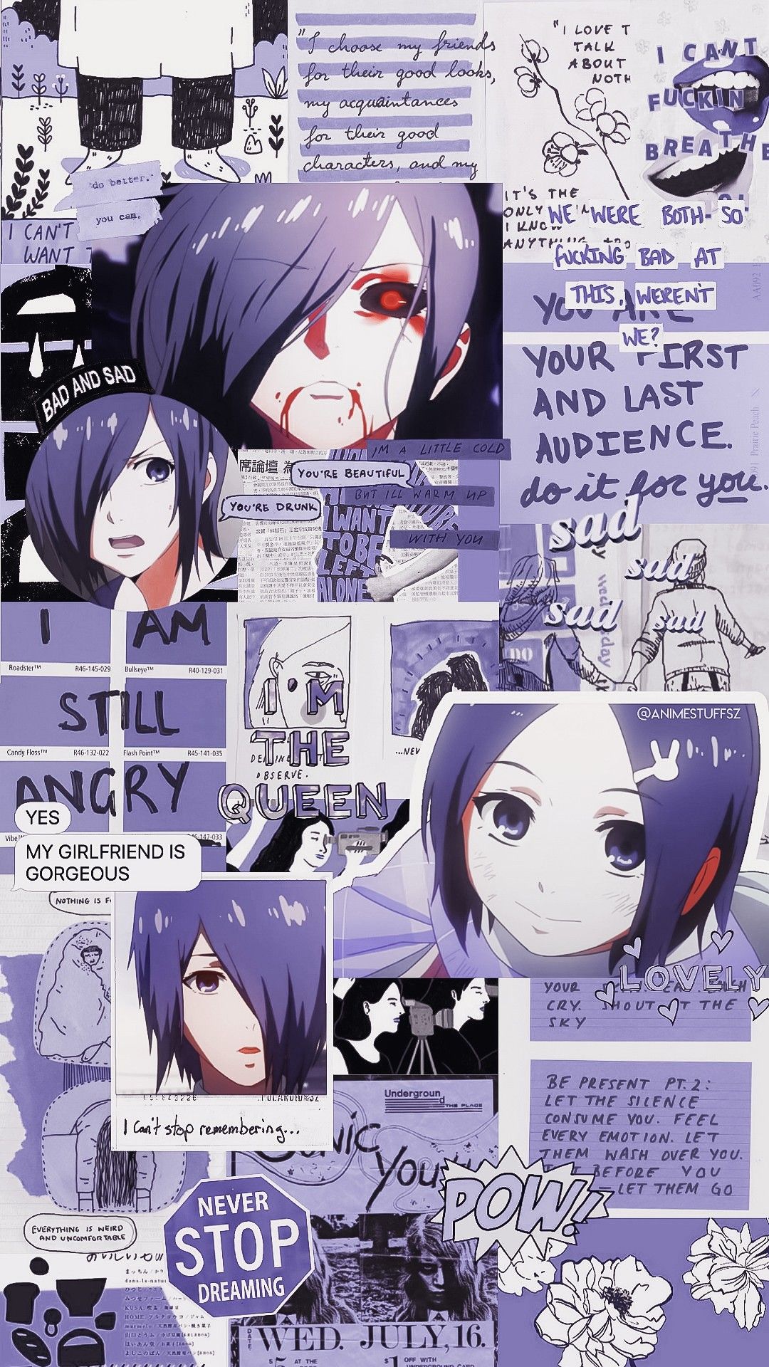 1080x1920  Touka Kirishima Anime HD Wallpapers - Wallpaper Cave