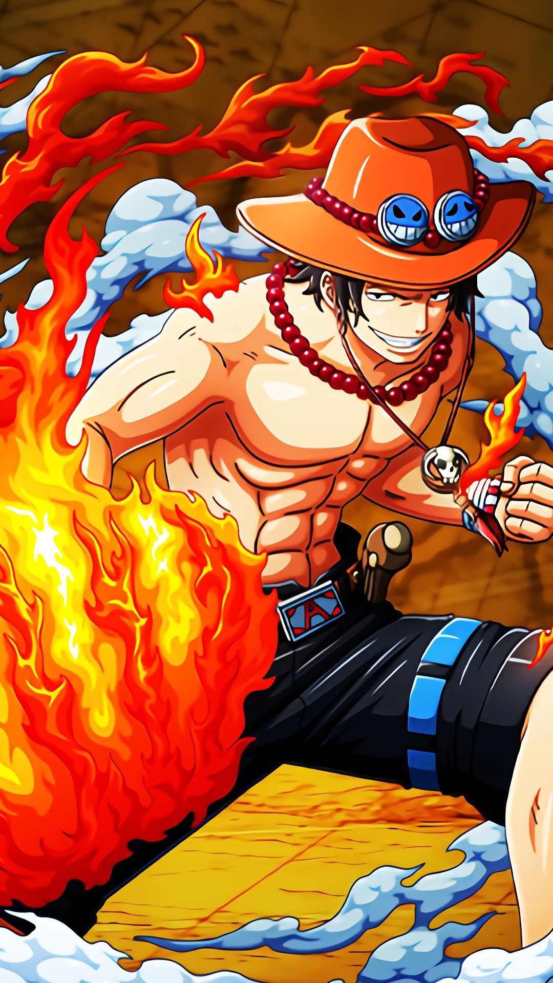 1080x1920   IPhone X XR XS 6 7 8 Плюс Аниме Мягкий силиконовый чехол для телефона Portgas D Ace | One Piece ace One piece wallpaper iphone Anime wallpaper