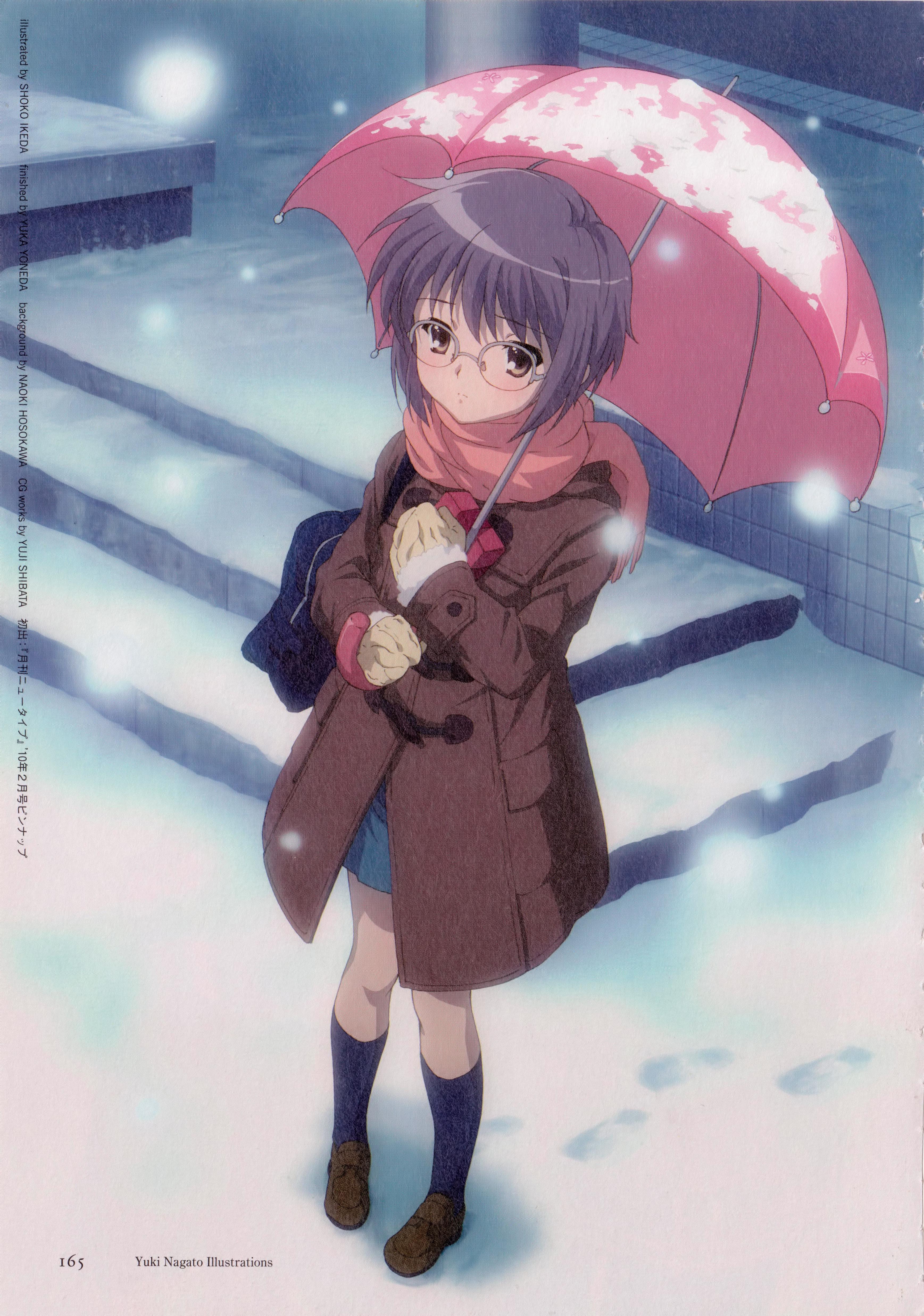 3474x4946   Nagato Yuki - Suzumiya Haruhi no Yuuutsu - Мобильные обои # 1619787 - Zerochan Anime Image Board