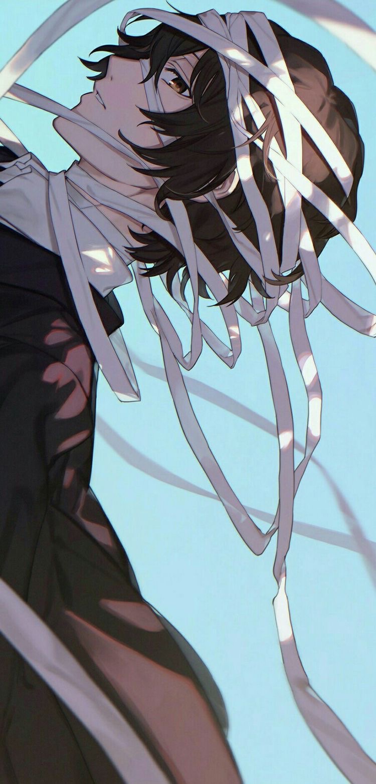 750x1564 Osamu Dazai Bungu Dazai Обои для рабочего стола Bungu Dazai - 950xam Mobile - te__ Bungou Stray Dogs - Мобильные обои # 2018528 - Zerochan Anime Image Board