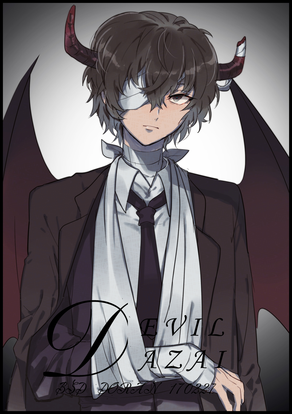 950x1348 Doppo Kunikida and Osamu Dazai 720x1280 мобильные обои