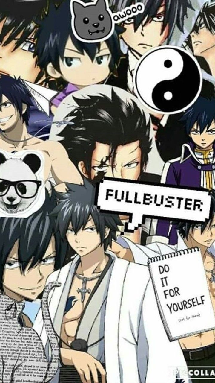 720x1280  Anime Wallpaper HD: Серый Хвост Феи Обои 1920x1080