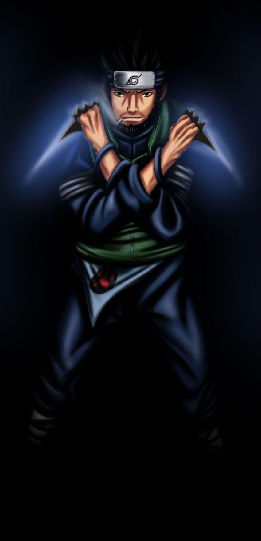 850x1757   Обои Асума Сарутоби - Обои Пещера