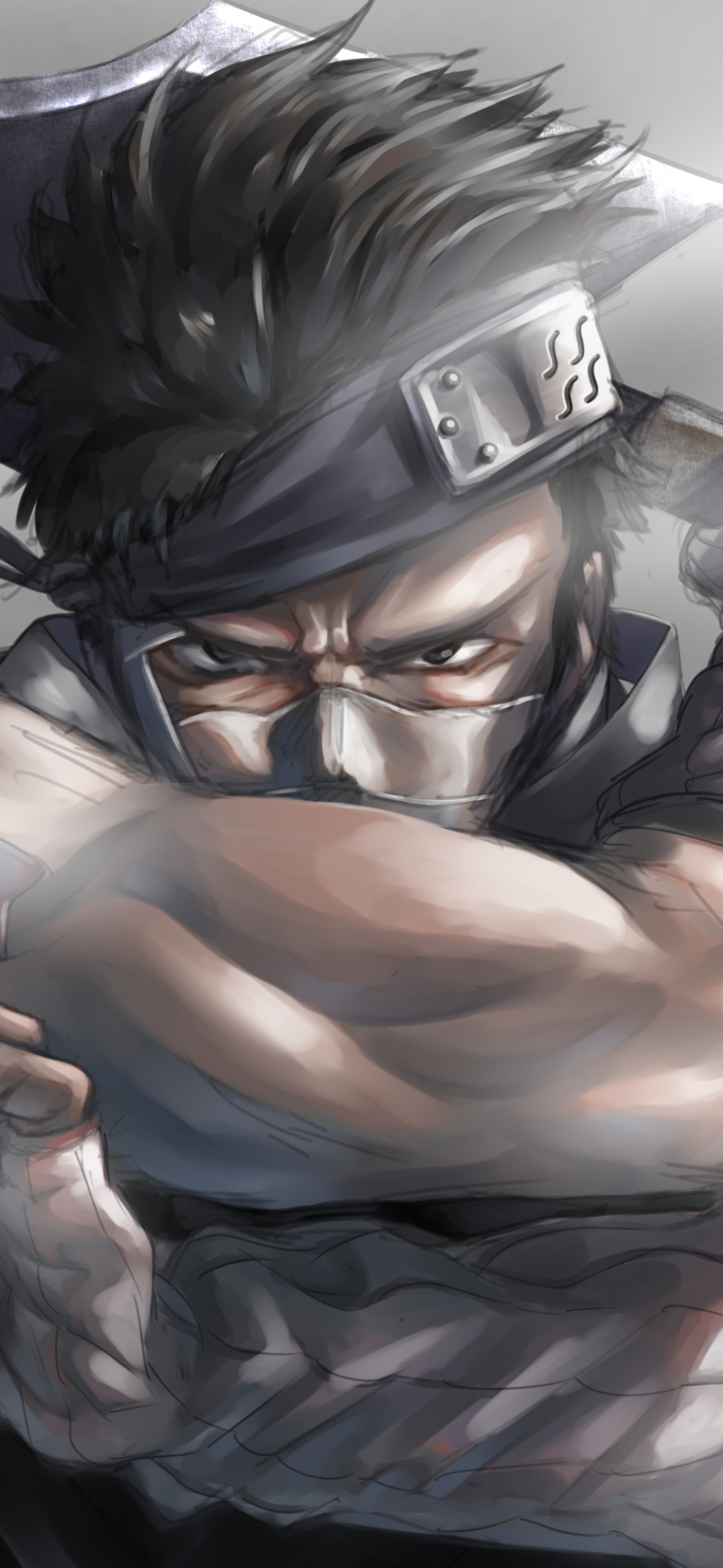 1125x2436  1125x2436 Забуза Момочи Арт Iphone X 