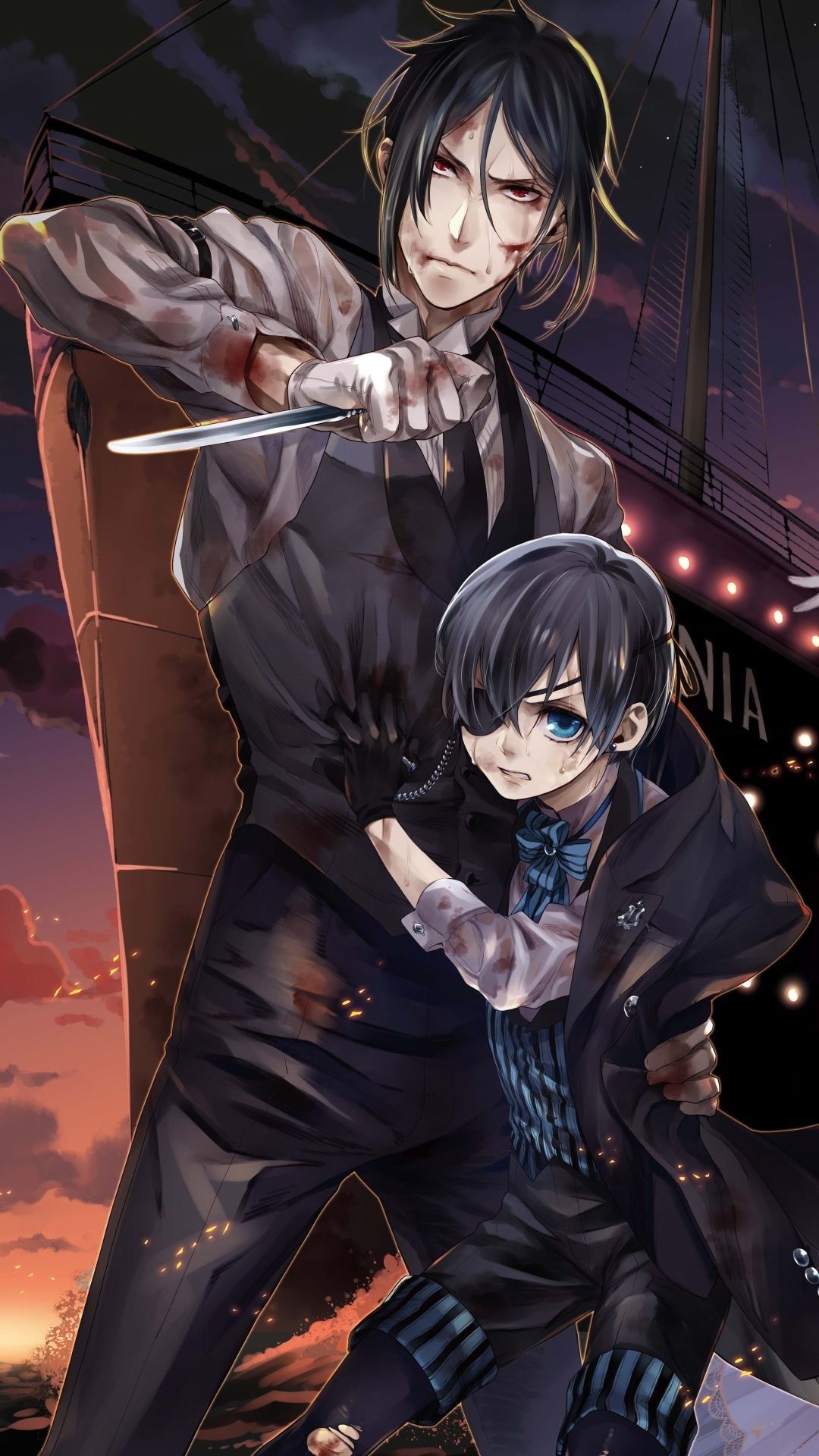 Black Butler iPhone Wallpapers - Лучшие бесплатные фоны для iPhone Black Butler - WallpaperAccess 