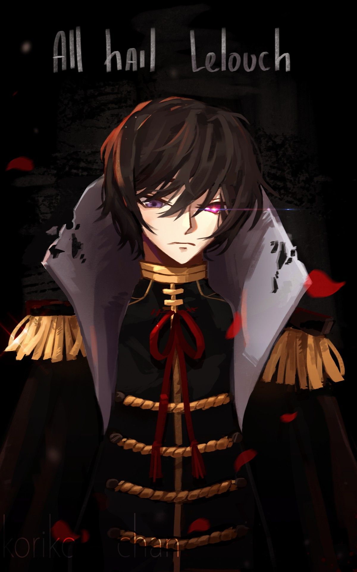 1200x1920 All hail Lelouch | Код Гиас Обои Код Гиас Lelouch vi britannia