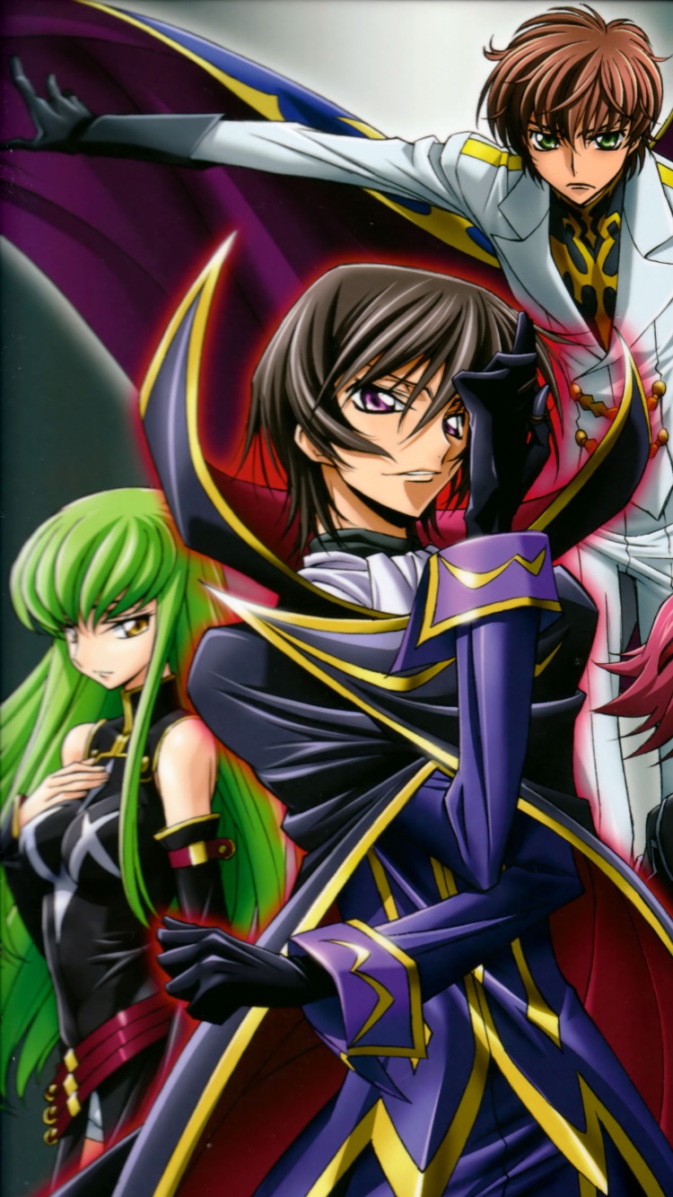 750x1334 Code Geass C - Code Geass Cell Phone (# 434193) - HD Wallpaper u0026 Backgrounds Download