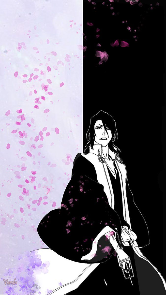 675x1200  Byakuya Kuchiki Senbonzakura Kageyoshi, размещенный Christopher Tremblay