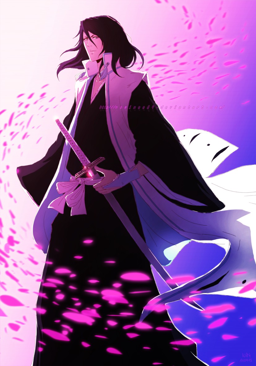 827x1181  Bleach Kuchiki Byakuia © minimalistic Kuchiki byakuya Byakuya kuchiki Desenho de anime