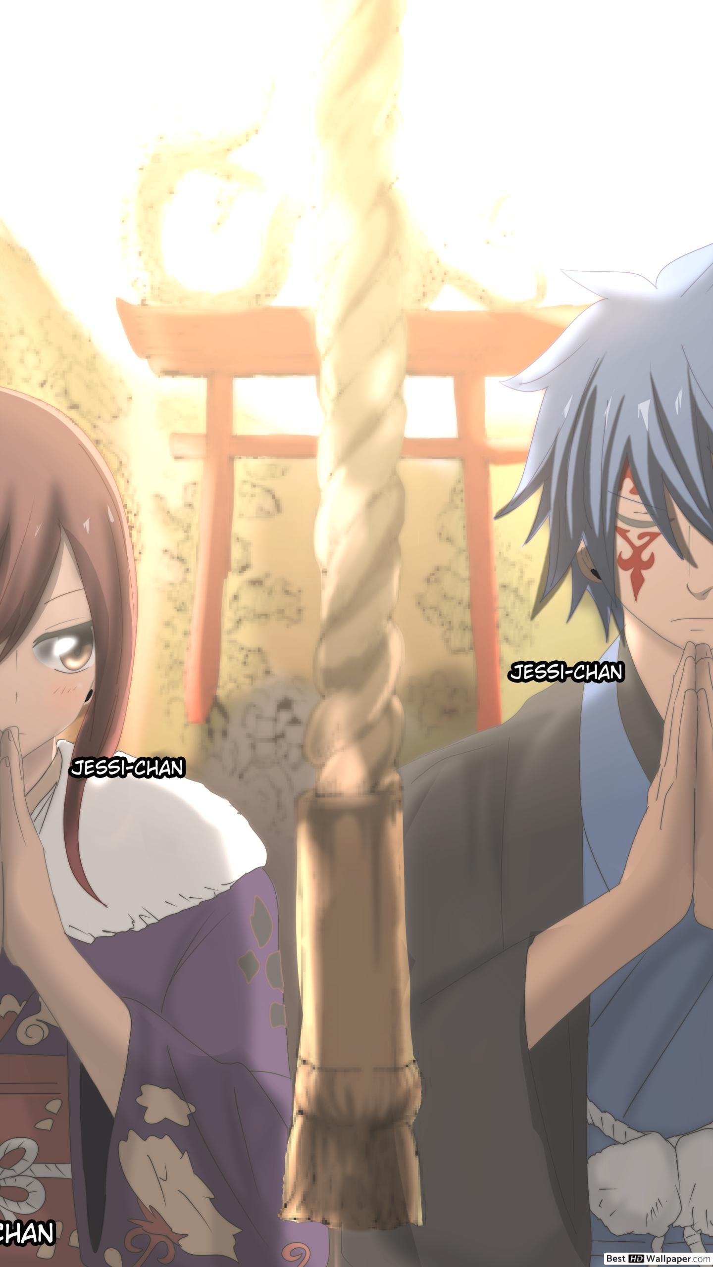 1440x2560  80 Джерар идеи | fairy tail fairy jellal and erza