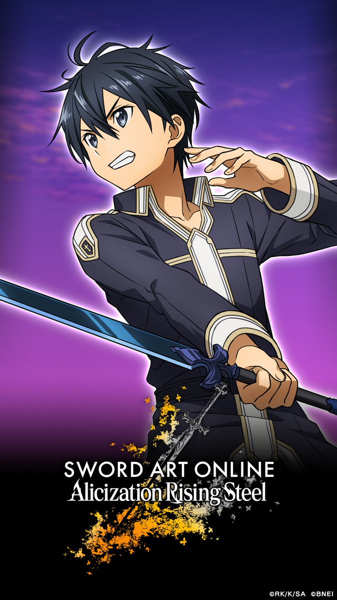 675x1200 SWORD ART ONLINE Alicization Rising Steel в Twitter: [Последняя мобильная игра SAO] SAO Alicization Rising Steel: Обои для вашего мобильного телефона! Присоединяйтесь к кампании предварительной регистрации сегодня, чтобы получить больше наград 