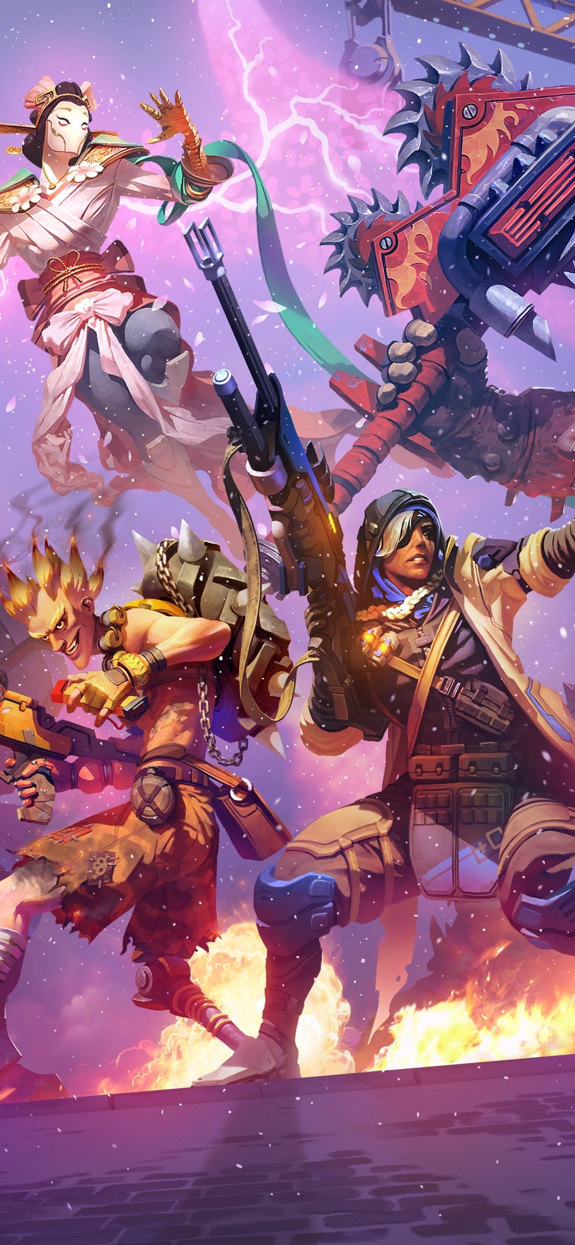 1125x2436  Iphone Обои Heroes Of The Storm Overwatch Art - Крысавчик Heroes Of The Storm - 1125x2436 Обои - teahub.io 