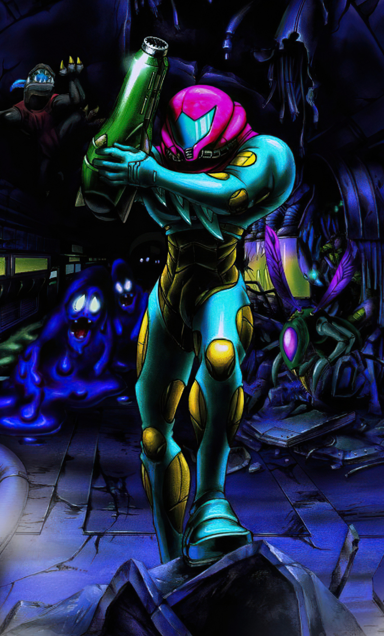 1280x2120   1280x2120 Metroid Prime Samus Aran 4k iPhone 6+ HD 4k Обои Изображения Фоны Фото и картинки