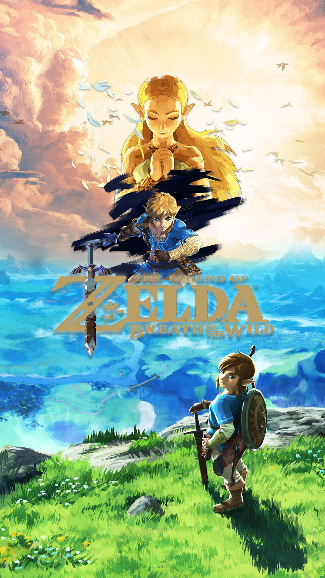 1080x1920  Zelda Обои »Picserio - Zelda Breath Of The Wild - 1080x1920 Обои - teahub.io 