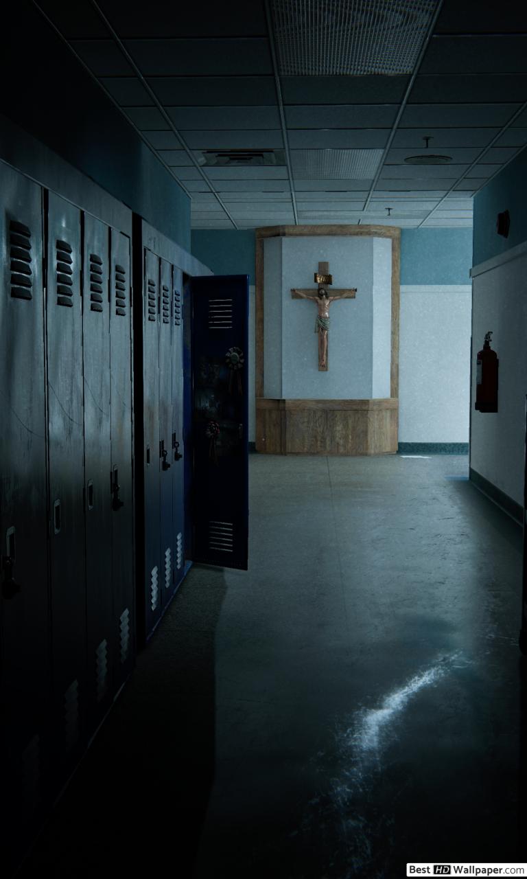 768x1280   Раздевалка из Outlast HD обои скачать 