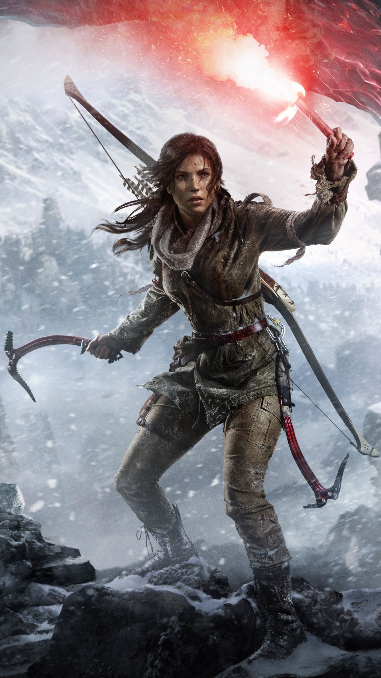 1242x2208  Video Game / Rise Of The Tomb Raider (1080x1920) ID обоев: 648102 - Mobile Abyss