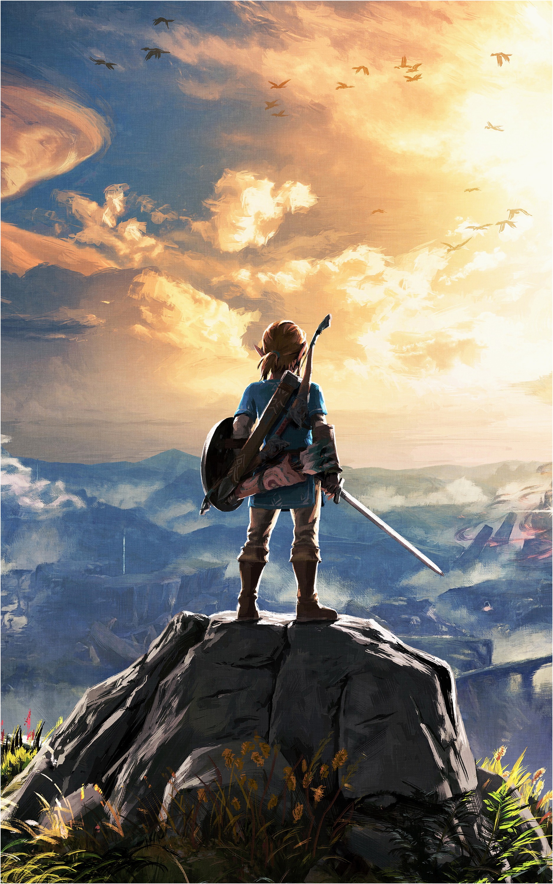 1875x3000  Zelda Phone Wallpaper Уникальные игровые обои 4k For - Legend Of Zelda Breath Of The Wild Iphone (# 891826) - HD Wallpaper  Backgrounds Download