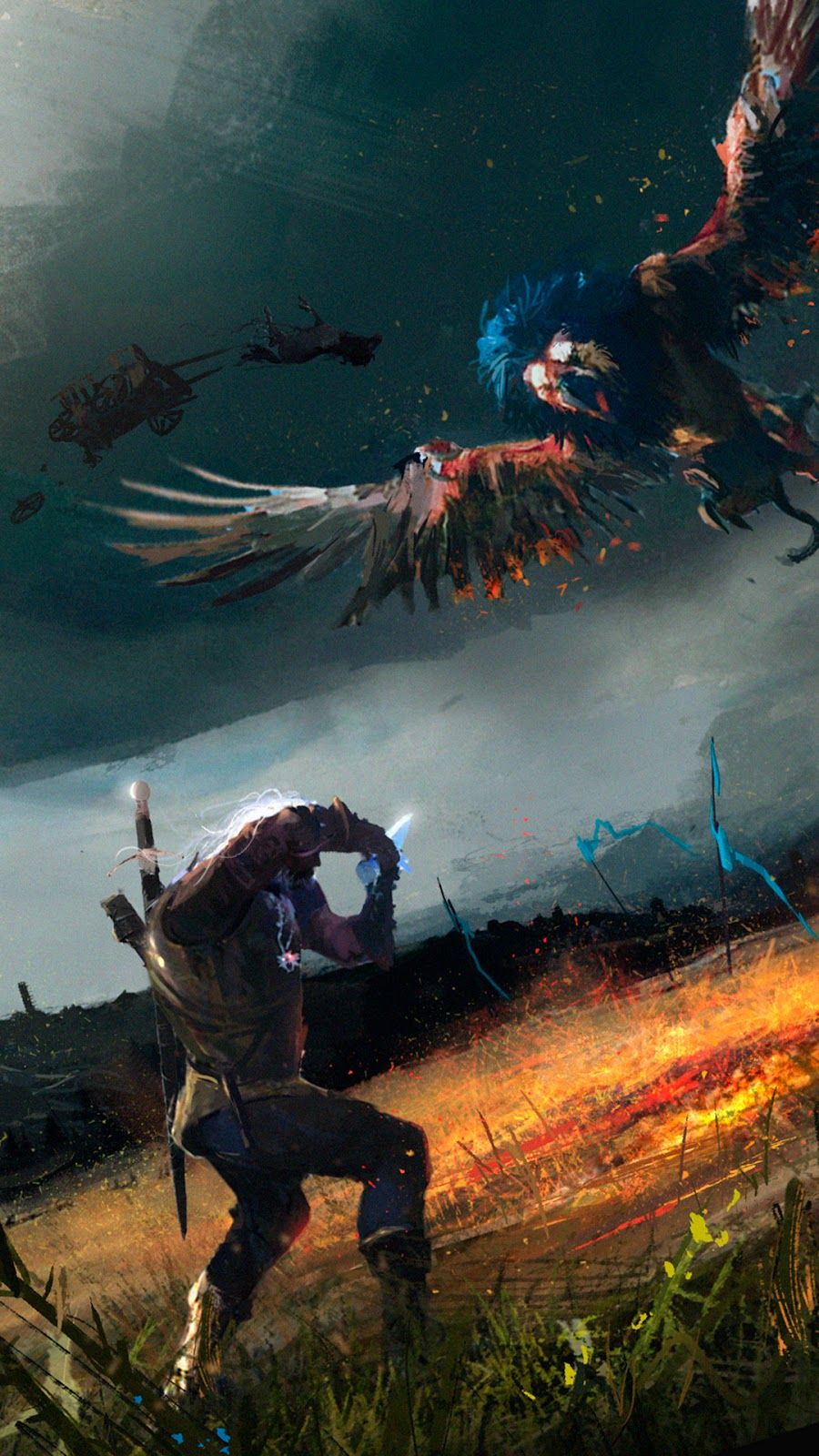 900x1600   Коллекция обоев для телефона «Ведьмак» | Классные обои - heroscreen.cc | Ведьмак арт Ведьмак дикая охота Ведьмак