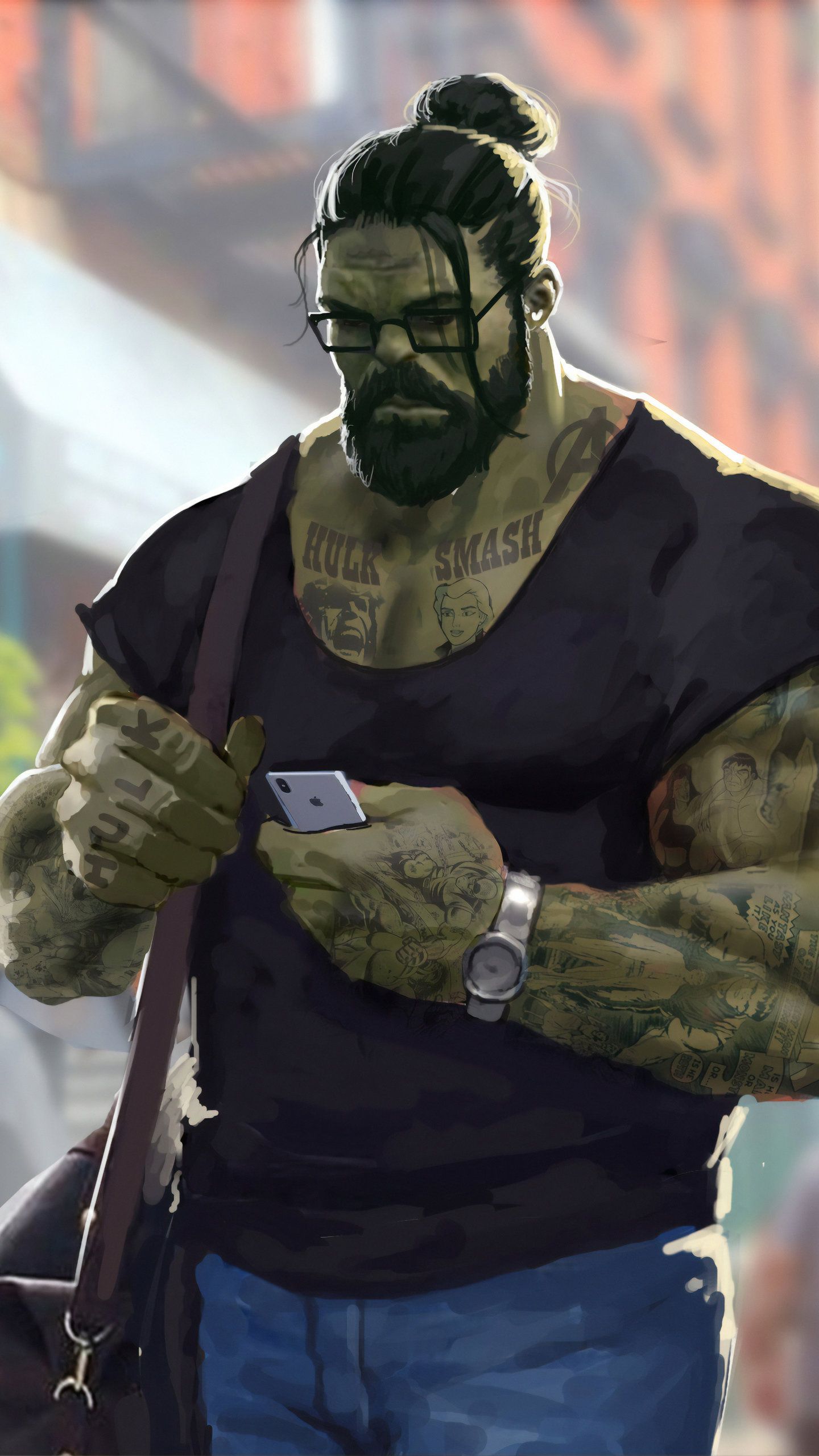 1440x2560  Hulk Lock Screen HD обои для Android - Скачать APK