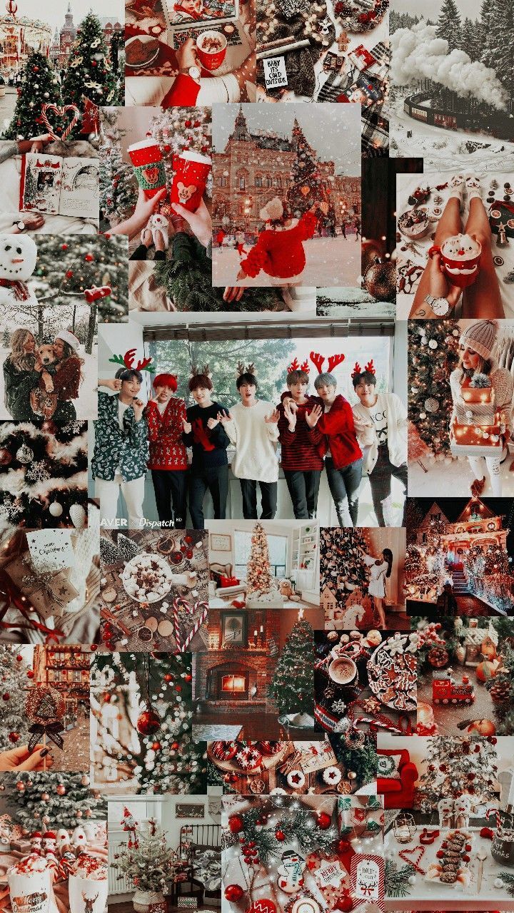 30+ Bts Christmas Aesthetic обои на телефон от isaev.dmitrij