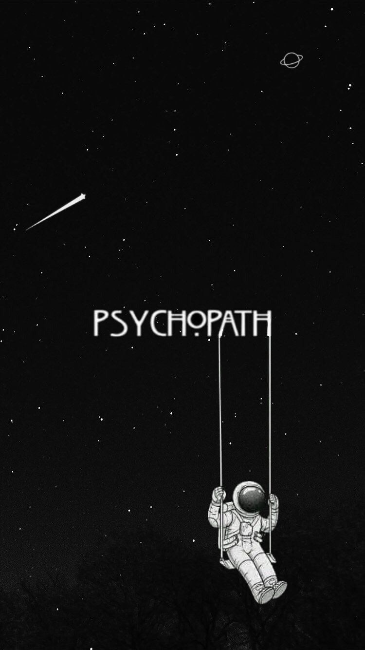 750x1334  Black Psychopath space wallpaper #october Psychiatry Психо обои Обои с глитчем Черные эстетические обои