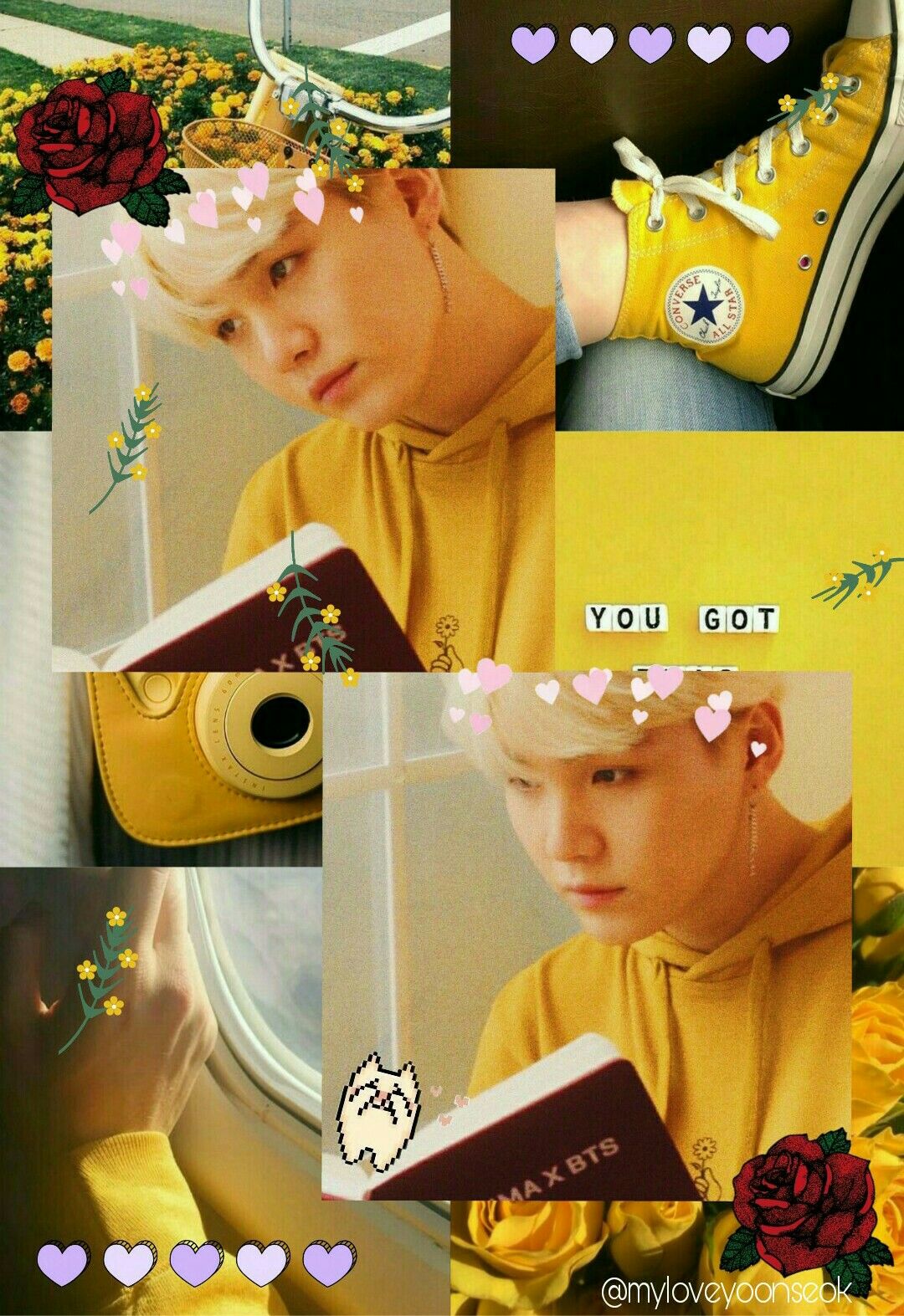 1080x1573  yellow эстетические обои • min yoongi #bts #bangtanboys #suga #minyoongi | Желтые эстетические обои для iPhone желтые обои BTS 