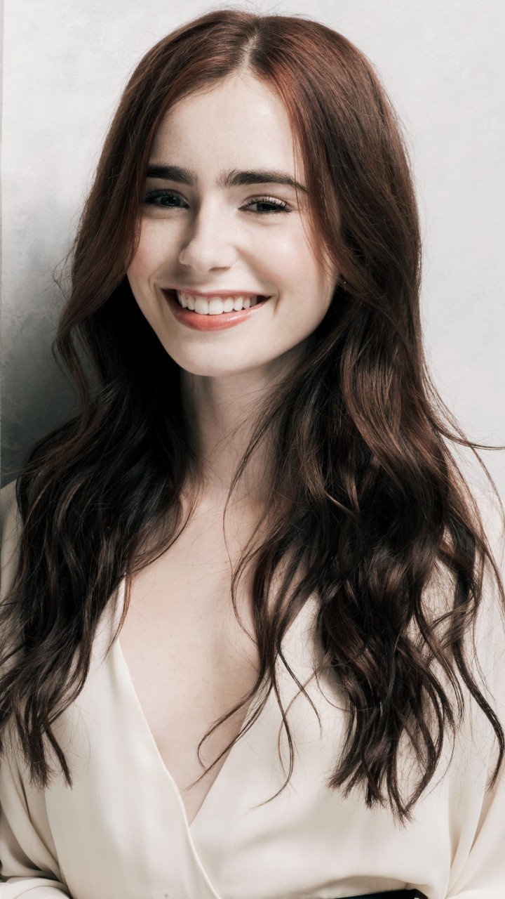 720x1280  HD обои: Lily Collins women | Wallpaper Flare