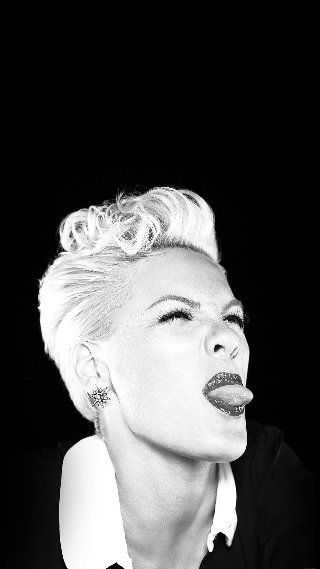 1080x1920  Pin от mobile9 на Черном и белом | Розовая певица Знаменитости P! Nk 