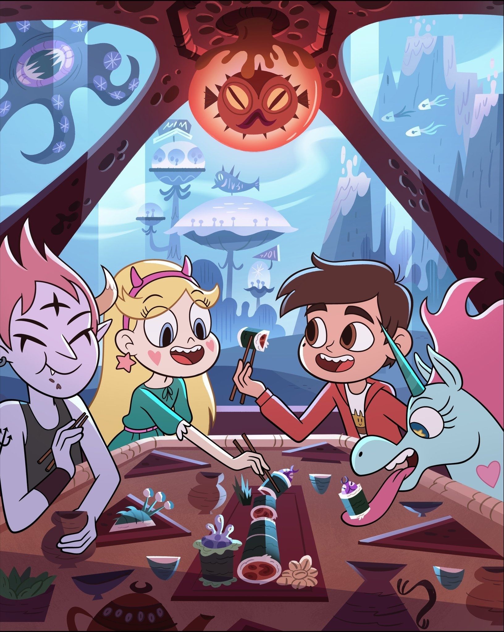 1632x2048   Все там шарин обои: StarVStheForcesofEvil 