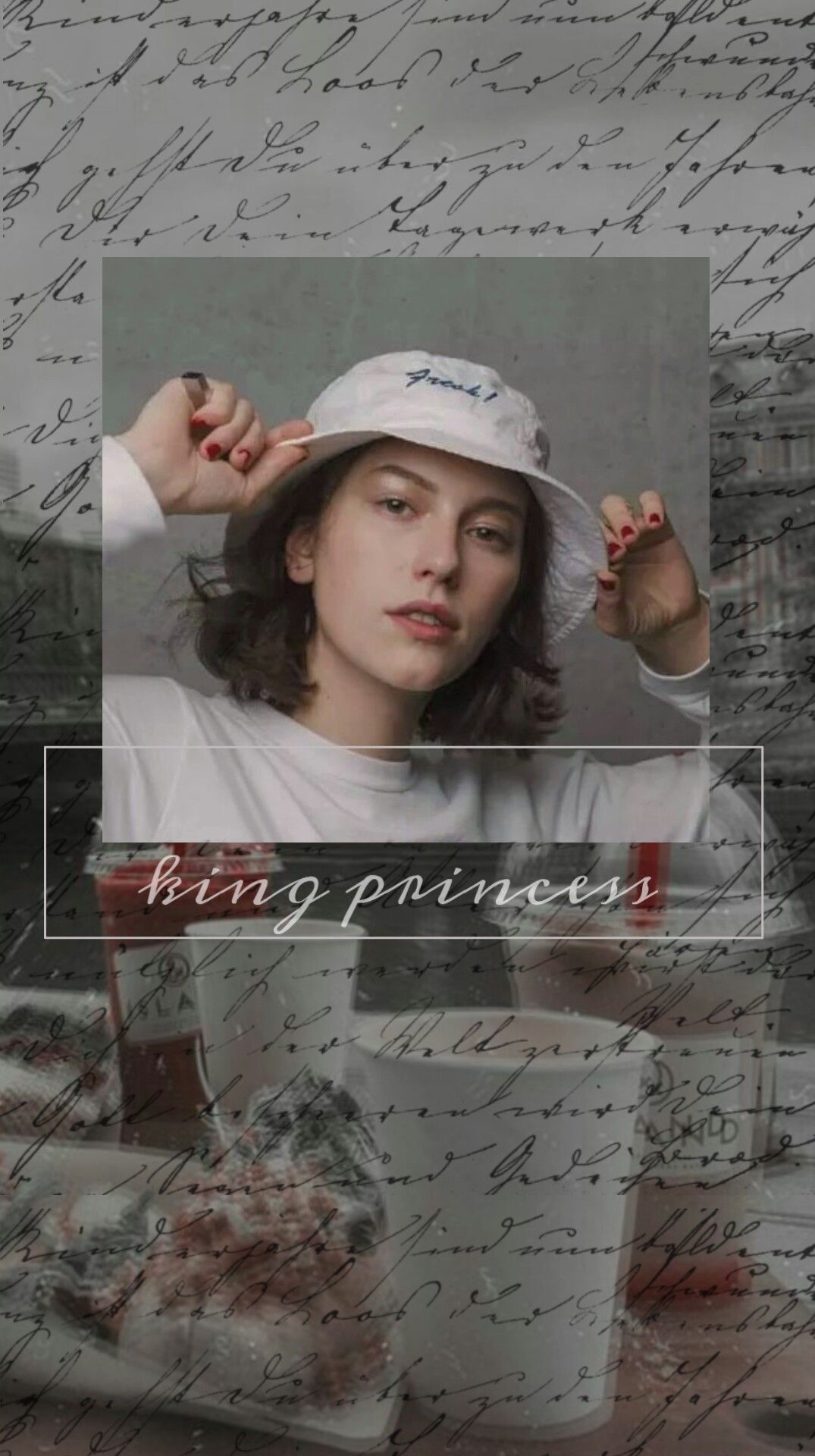 1075x1920  King princess lockscreen | Наклейка принцессы Принцесса обои Эстетический коллаж