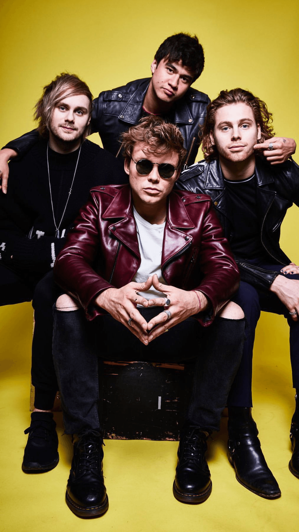 1242x2208  5 Seconds Of Summer Простые обои - Wallpaper Cave 