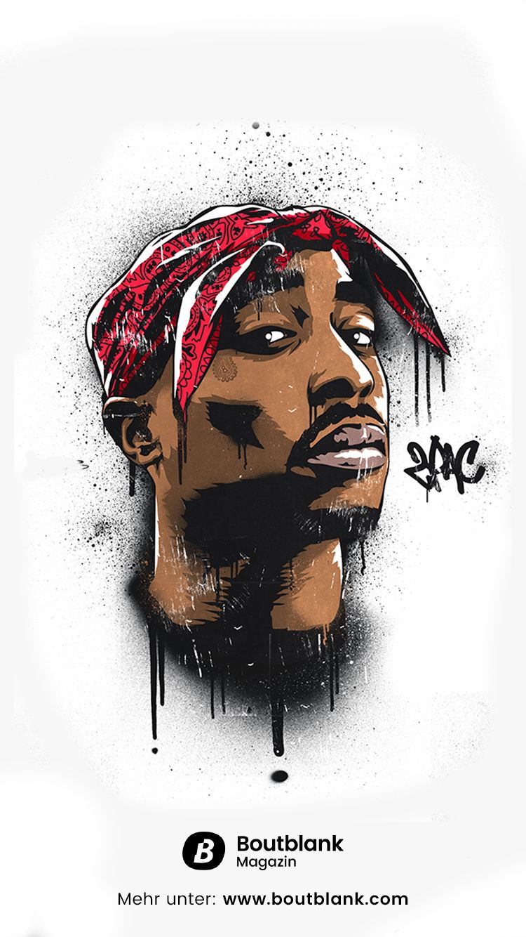 Обои на телефон 2pac shakur