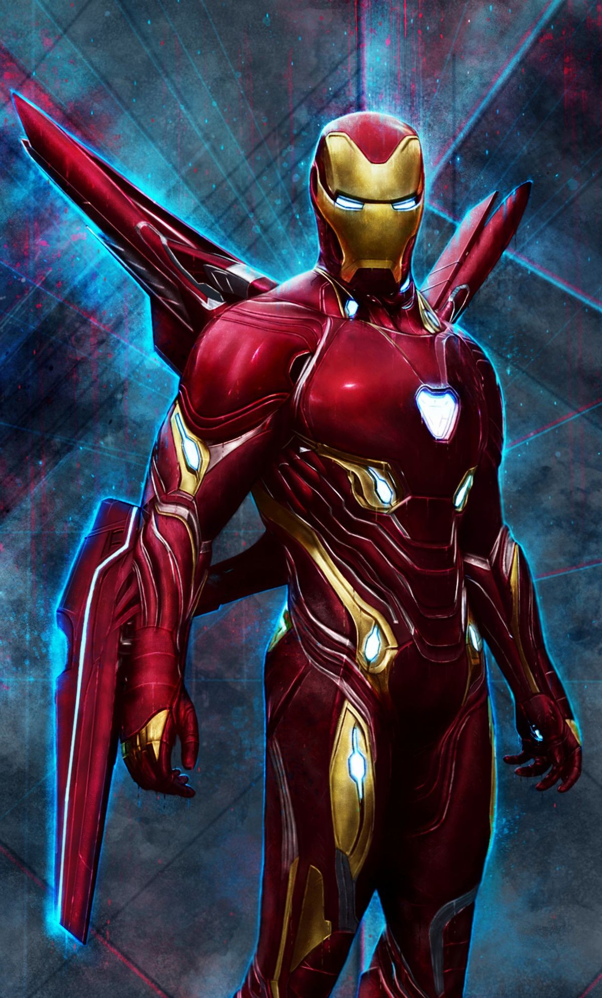 1200x1987 Avengers Endgame Iron Man Snap Hd Wallpaper 