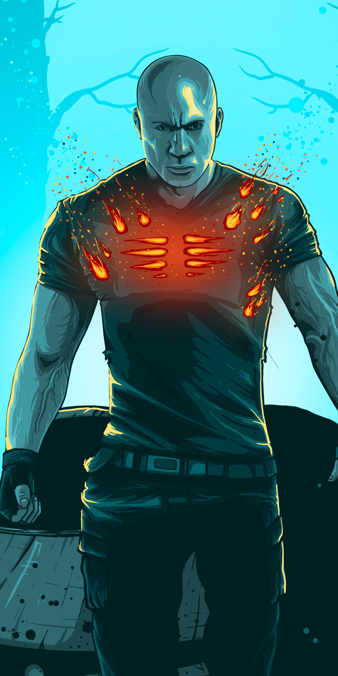 1080x2160   Movie / Bloodshot (1080x2160) ID обоев: 856706 - Mobile Abyss