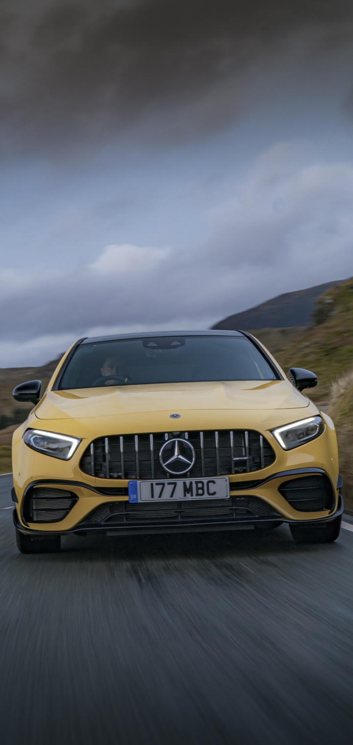 720x1520   Транспортные средства / Mercedes-Benz AMG A45 (720x1520) ID обоев: 872600 - Mobile Abyss