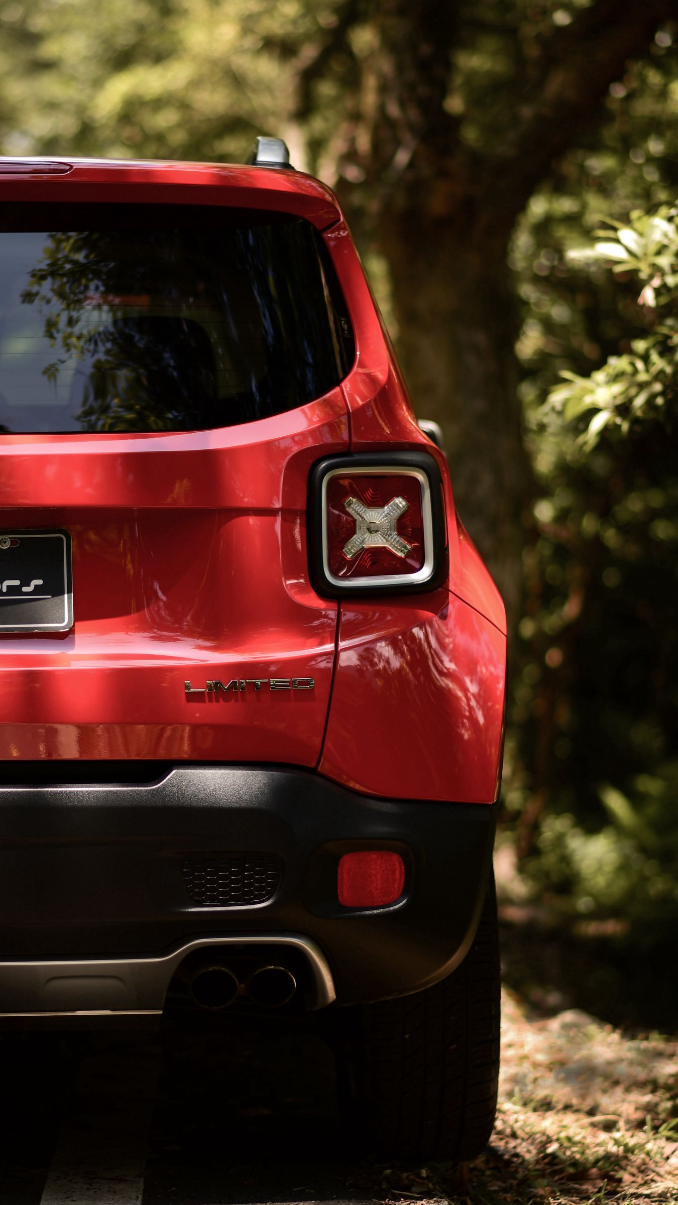 1350x2400   1350x2400 jeep renegade jeep car красный внедорожник вид сзади iphone 8 + / 7 + / 6s + / 6 + for parallax hd background