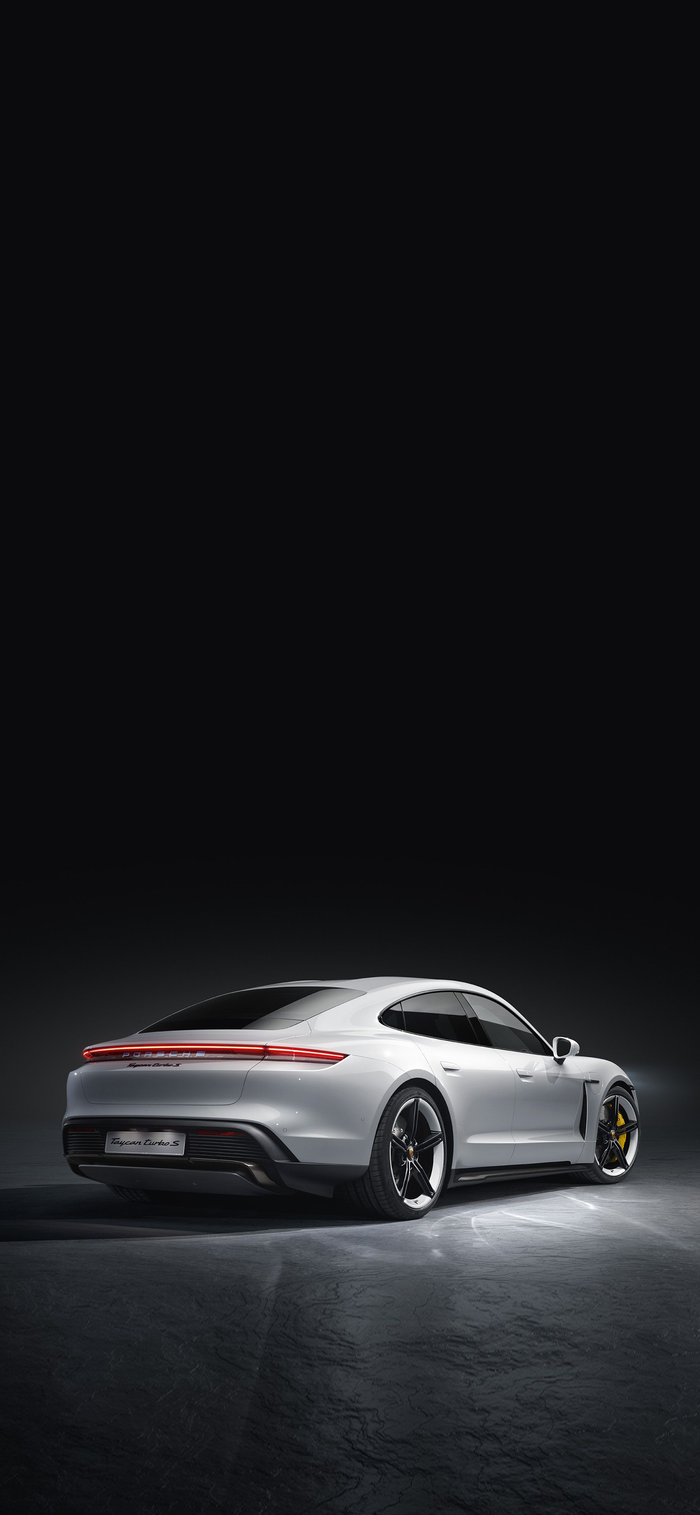 1420x3073  Porsche Taycan Turbo S - Обои Central