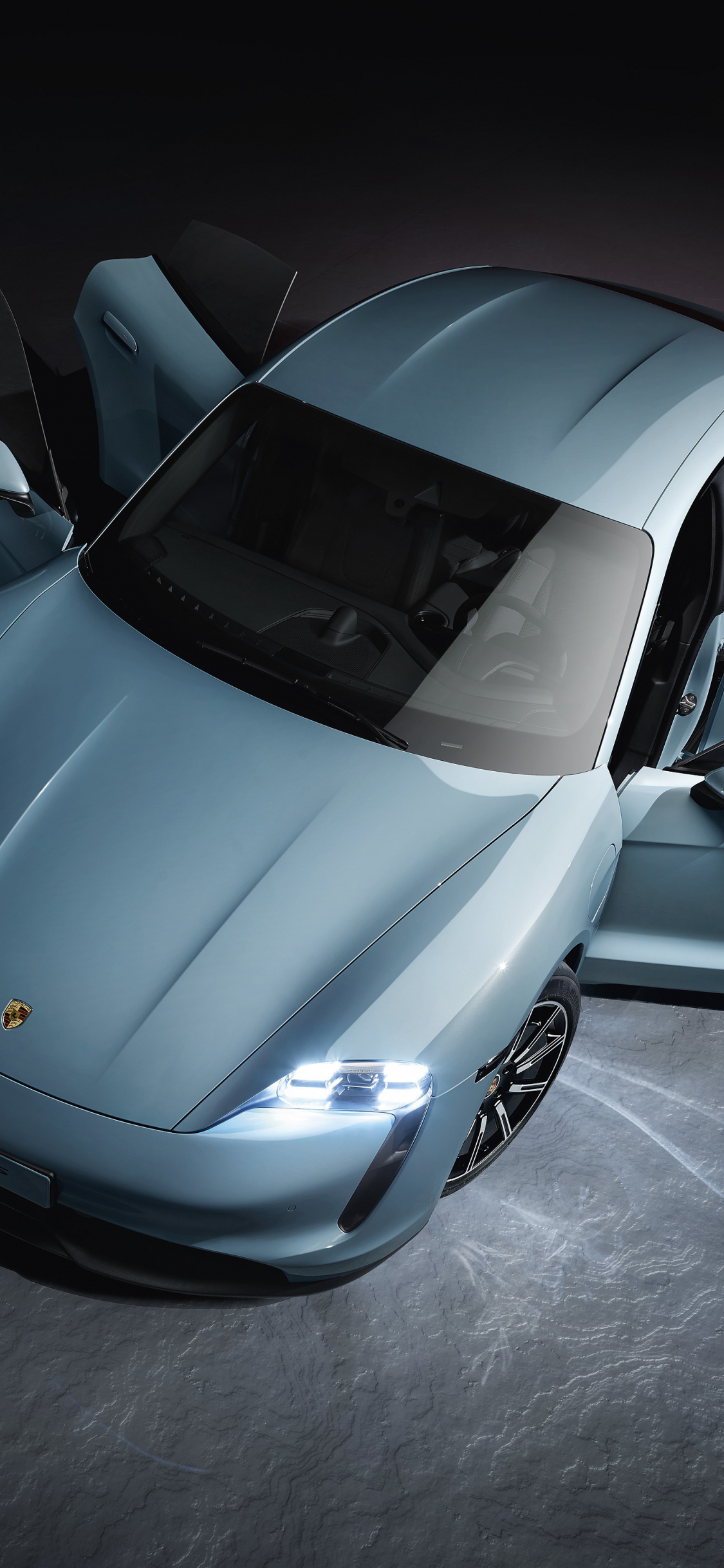 1125x2436   Скачать 1125x2436 обои спорткар 2019 porsche taycan 4s iphone x 1125x2436 hd изображение фон 23067