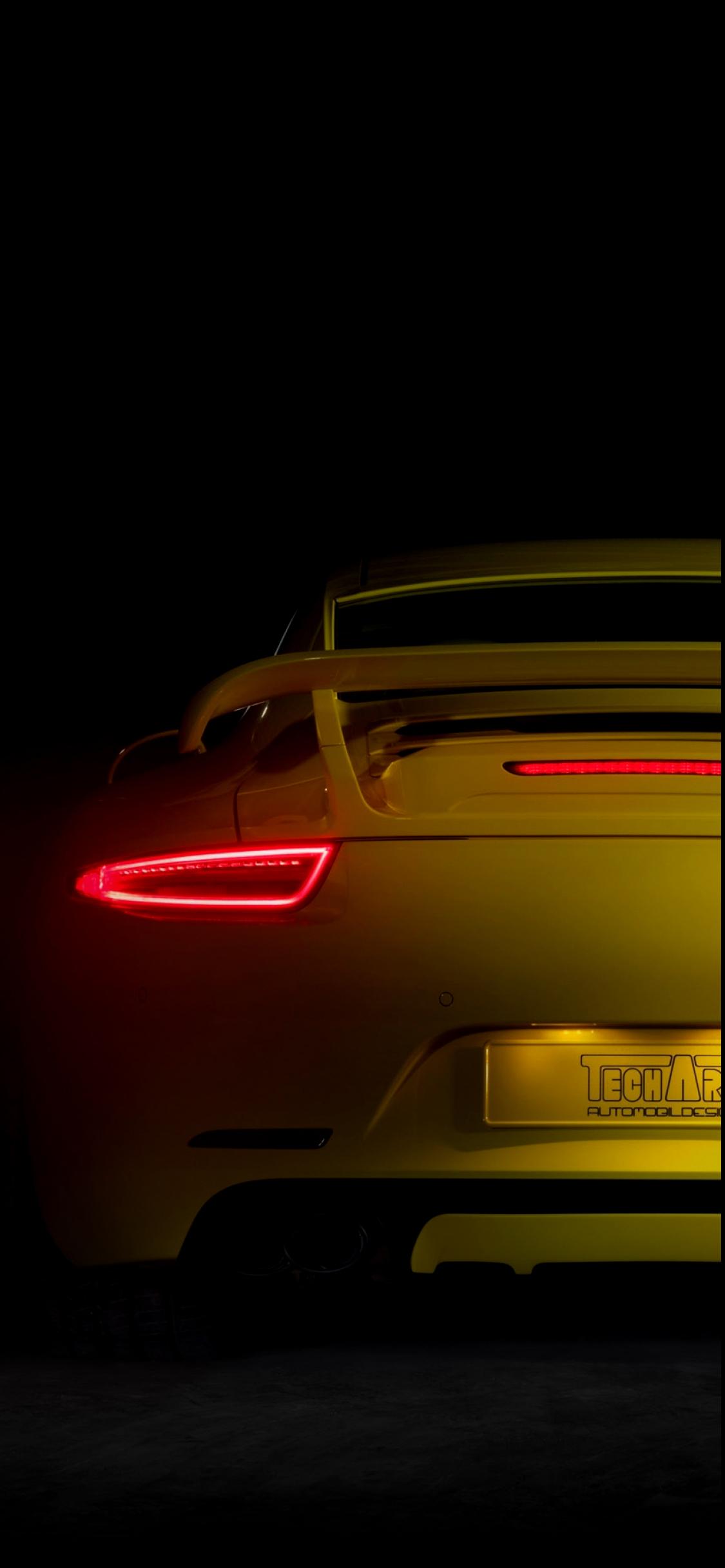 1125x2432  Porsche Taycan обои - обои Cave